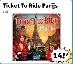 Kruidvat Ticket To Ride Parijs aanbieding