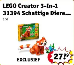 Kruidvat LEGO Creator 3-In-1 31394 Schattige Dieren: Rode Panda aanbieding