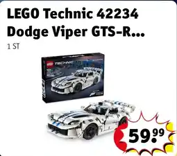 Kruidvat LEGO Technic 42234 Dodge Viper GTS-R Sportauto aanbieding