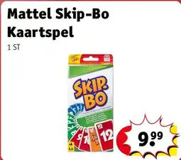 Kruidvat Mattel Skip-Bo Kaartspel aanbieding