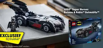 Kruidvat LEGO Super Heroes Batman & Robin Batmobile aanbieding