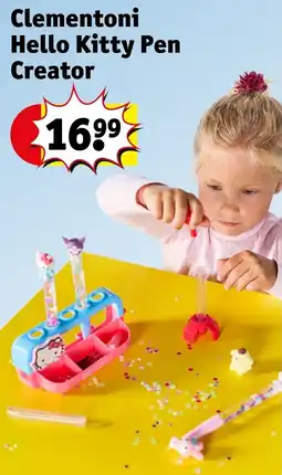 Kruidvat Clementoni Hello Kitty Pen Creator aanbieding