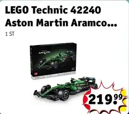 Kruidvat LEGO Technic 42240 Aston Martin Aramco AMR25 F1 Auto aanbieding