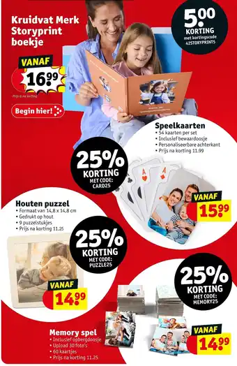 Kruidvat Kruidvat Merk Storyprint boekje aanbieding