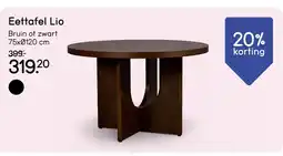 Leen Bakker Eettafel Lio aanbieding
