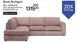 Leen Bakker Bank Stuttgart aanbieding