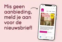 Leen Bakker Raamdecoratie aanbieding