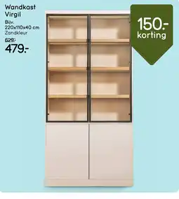 Leen Bakker Wandkast Virgil aanbieding