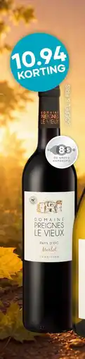 Mitra Preignes le Vieux Merlot | 75 CL aanbieding