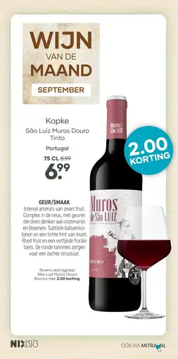 Mitra Kopke São Luiz Muros Douro Tinto | 75 CL aanbieding