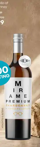 Mitra Mira Me Chardonnay | 75 CL aanbieding
