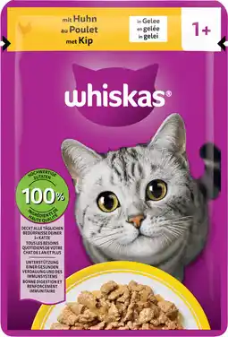 Dirk Whiskas Kattenvoer pouch single kip aanbieding