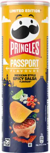 Dirk Pringles Chips mexican style spicy salsa aanbieding