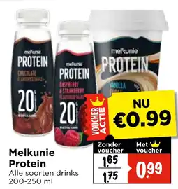 Vomar Voordeelmarkt Melkunie Protein aanbieding