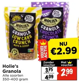 Vomar Voordeelmarkt Alle Holie's Granola aanbieding