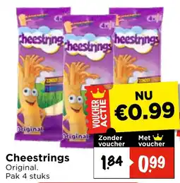 Vomar Voordeelmarkt Cheestrings aanbieding