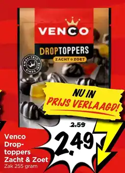 Vomar Voordeelmarkt Venco Drop-toppers aanbieding