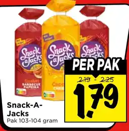 Vomar Voordeelmarkt Snack-A-Jacks aanbieding