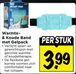 Vomar Voordeelmarkt Warmte- & Koude Band met Gelpack aanbieding