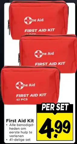 Vomar Voordeelmarkt First Aid Kit aanbieding