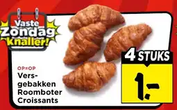 Vomar Voordeelmarkt Versgebakken Roomboter Croissants aanbieding
