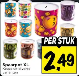 Vomar Voordeelmarkt Spaarpot XL aanbieding