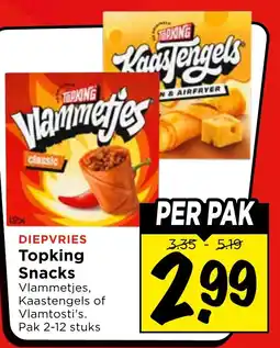 Vomar Voordeelmarkt Topking Snacks aanbieding