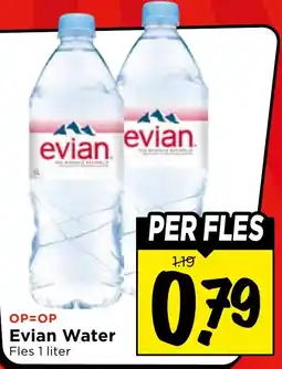 Vomar Voordeelmarkt Evian Water aanbieding