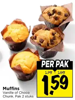 Vomar Voordeelmarkt Muffins aanbieding