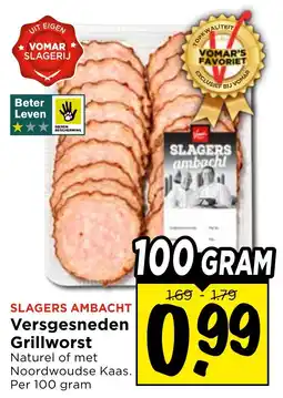 Vomar Voordeelmarkt Slagers Ambacht aanbieding