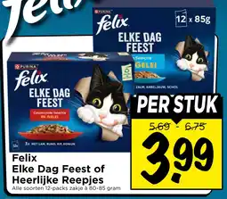 Vomar Voordeelmarkt Alle Felix Elke Dag Feest of Heerlijke Reepjes aanbieding