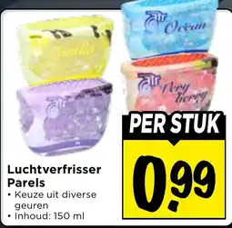 Vomar Voordeelmarkt Luchtverfrisser Parels aanbieding