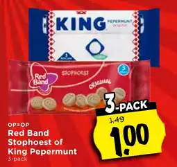 Vomar Voordeelmarkt Red Band Stophoest of King Pepermunt aanbieding