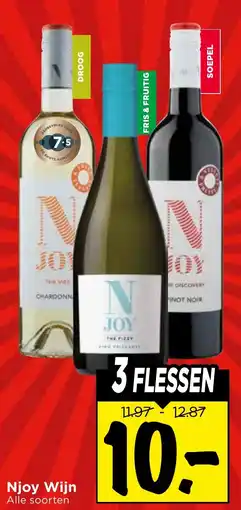 Vomar Voordeelmarkt Njoy Wijn aanbieding