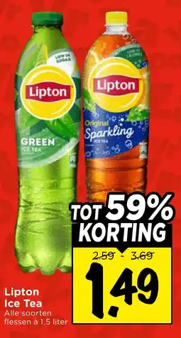 Vomar Voordeelmarkt Lipton Ice Tea aanbieding