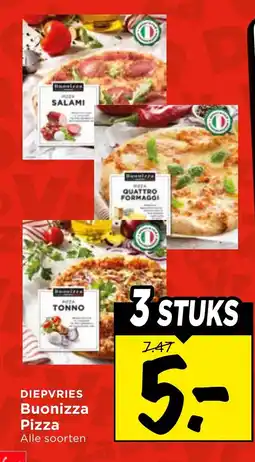 Vomar Voordeelmarkt Alle Buonizza Pizza aanbieding