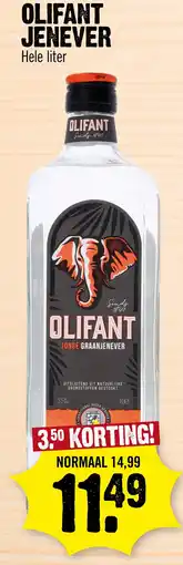 Super Dirck 3 Olifant jenever aanbieding
