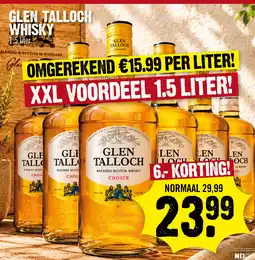 Super Dirck 3 glen talloch whisky aanbieding