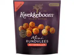 Hoogvliet Kwekkeboom Oven en Airfryer mini bitterballen rund aanbieding