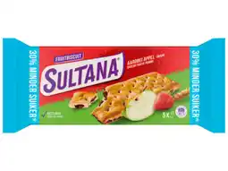 Hoogvliet Sultana 30% minder suiker aardbei aanbieding