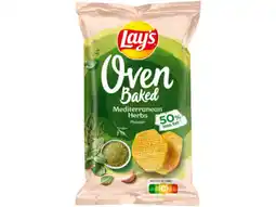 Hoogvliet Lay's Oven baked mediterranian aanbieding