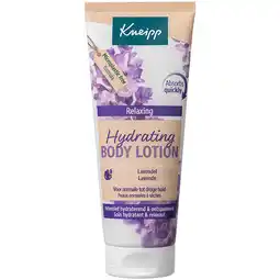 Holland & Barrett 2e product 50% korting | Kneipp Mini Hydrating Body Lotion Lavendel - 75ml aanbieding