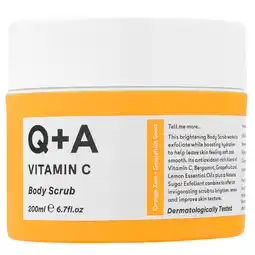 Holland & Barrett 2e product 50% korting | Q+A Vitamin C Body Scrub aanbieding