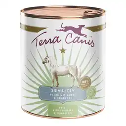 Zooplus Dubbelpak: 12x800g Terra Canis Sensitive Paard Honden natvoer aanbieding