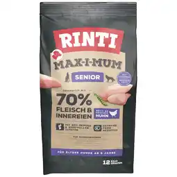 Zooplus RINTI Max-i-mum Senior Kip Hondenvoer - Dubbelpak: 2 x 12 kg aanbieding