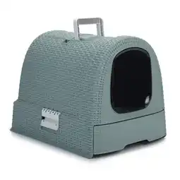 Zooplus Curver Misty Blauw Eco-Friendly Kattenbak aanbieding