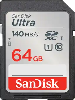 Coolblue SanDisk SDXC Ultra 64GB aanbieding