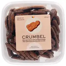 Dekamarkt Crumbel Mini speculoos met melkchocola aanbieding