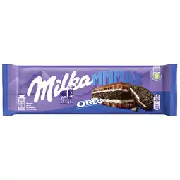 Dekamarkt Milka Chocoladereep oreo aanbieding