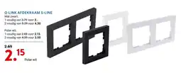 Kluswijs Q-LINK AFDEKRAAM S-LINE aanbieding